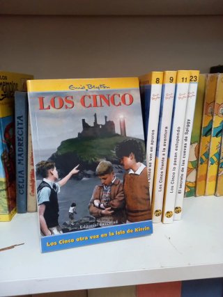 Colección libros de Los Cinco