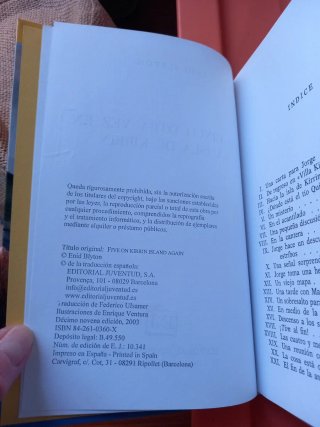 Colección libros de Los Cinco