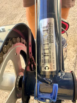 Bicicleta B'TWIN 24 con cambio Shimano