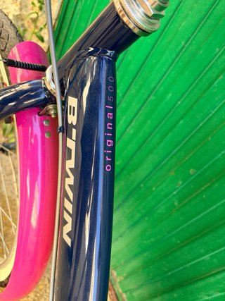 Bicicleta B'TWIN 24 con cambio Shimano