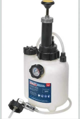 Sealey VS820 Sistema Purga Freno/Embrague
