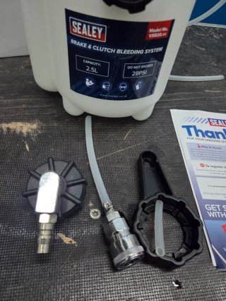 Sealey VS820 Sistema Purga Freno/Embrague