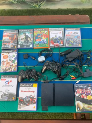Consola PlayStation 2 + 6 Juegos