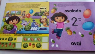 2 libros: Minnie Mouse + Dora la exploradora