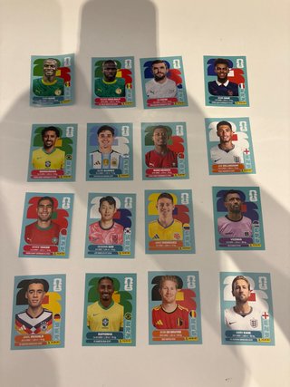 Cartas Mundial 2026 Panini