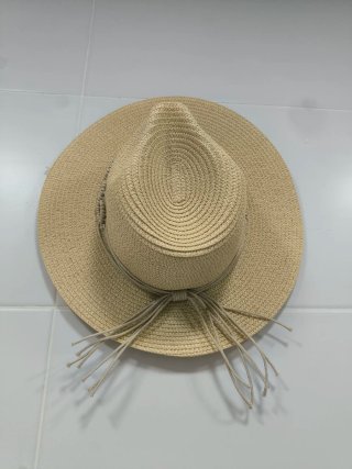 Sombrero playero fibra vegetal 58 cm