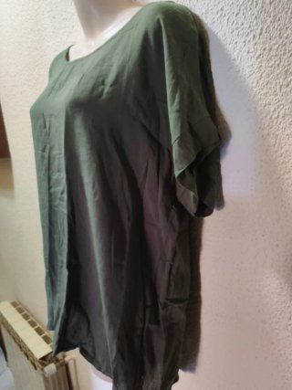 Blusa verde talla única