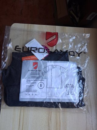 Chaqueta de cocina negra