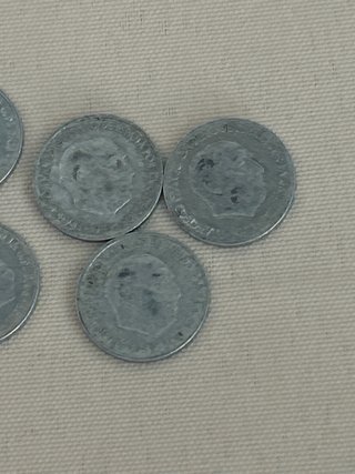 9 Monedas 10 Céntimos Franco