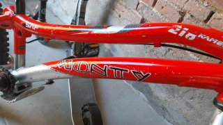 Bicicleta de trial Monty