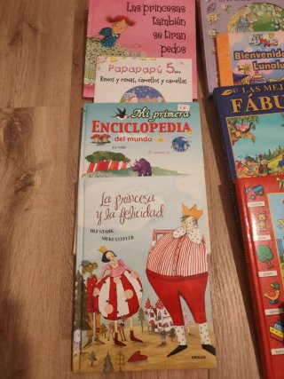Lote de libros infantiles (13 libros y 5 de regalo