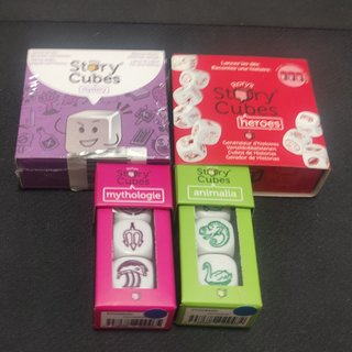 Lote 2 Story Cubes: Mystery, Mythologie, Animalia