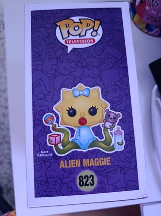 Funko Pop Alien Maggie 823 The Simpsons
