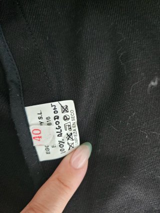 Americana Juanjo Oliva Negra Talla 40