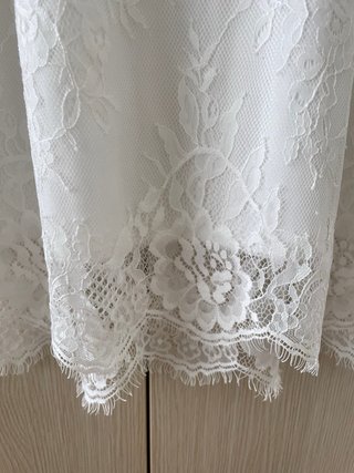 Top J.STARS blanco con encaje