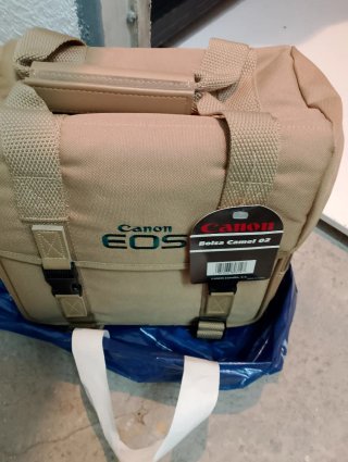 Funda Cámara Canon EOS Bolsa Camel 02