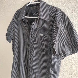 Camisa manga corta Blue Body rayas XL