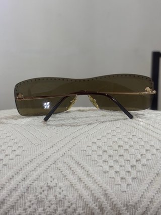 Gafas Loewe Vintage Marrón y Dorado