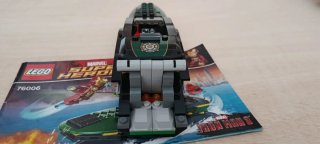 Lego Iron Man Lancha Batalla Marítima