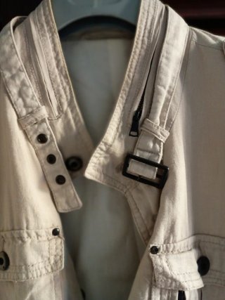Giacca uomo lino beige