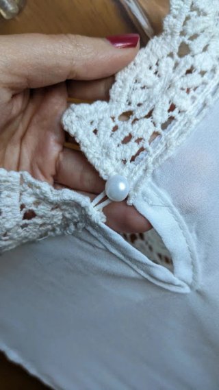 Vestido blanco boho con encaje