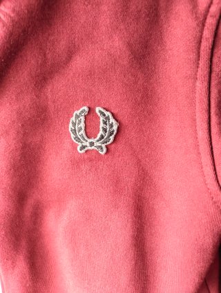 Chaqueta Fred Perry Roja Talla S