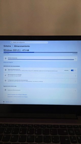 Portátil Lenovo i7-1065G7 512 GB SSD