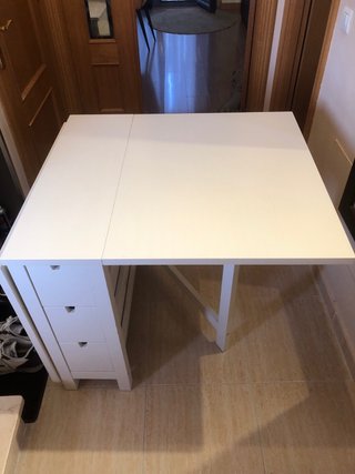 Mesa abatible NORDEN Ikea blanca