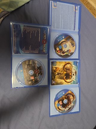 LOTE Far Cry Primal + Ark + god of war PS4