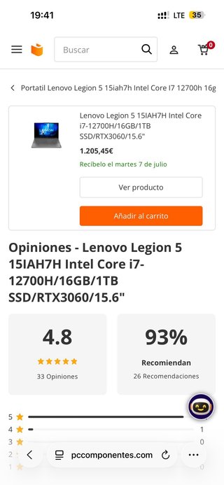 Lenovo Legion 5 i7 RTX 3060 (6gb)