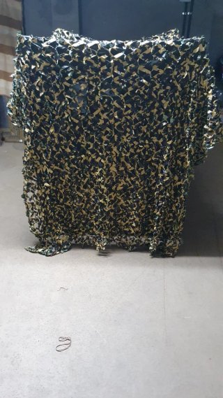 Puesto de caza + Red camuflaje