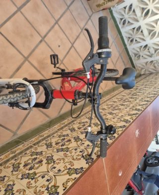 Bicicleta 20 roja infantil