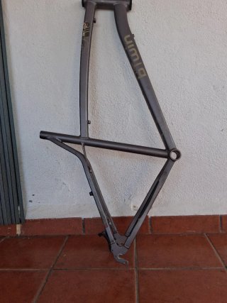 Cuadro Bici Btwin Gris