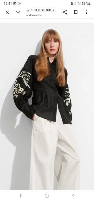 Camisa negra Stockholm Atelier S