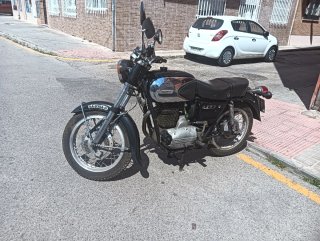 Moto Sanglas 400F Negra/Plata