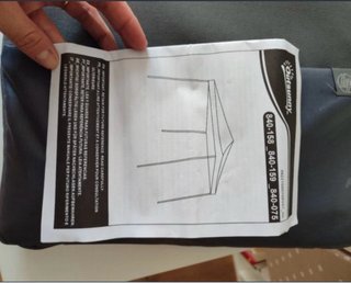 Alquiler Carpas plegables Toldo Blanco 3X6 2.4X2.4