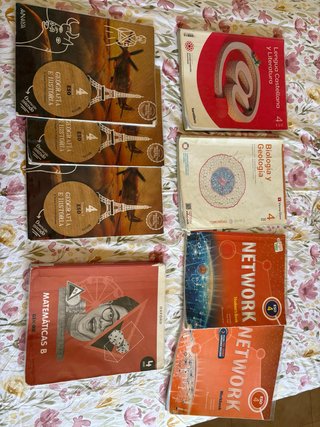 Libros 4 de eso biológico.