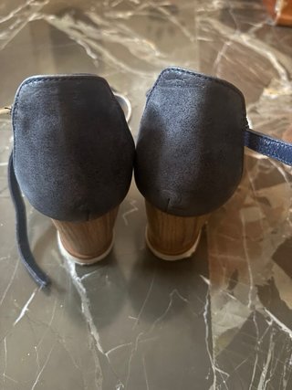 Sandalias Hispanitas Azul y Plata