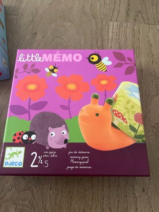 Lote 5 Juegos de Mesa Djeco Infantiles