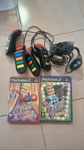 Buzz! El Mega Concurso y El Gran Concurso Deportes