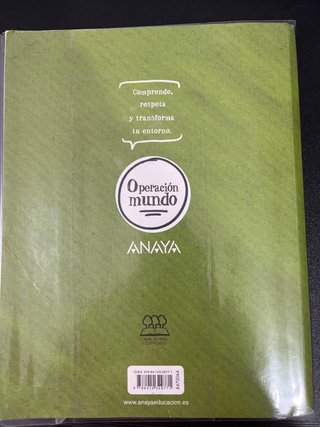 Biología 2 bachillerato, Operación Mundo