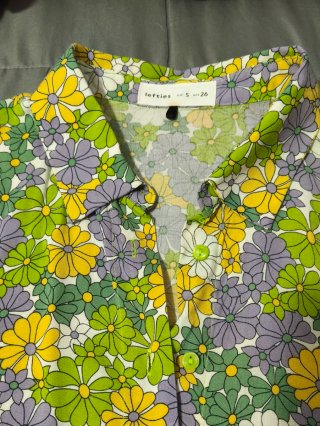 Camisa floral Lefties manga corta