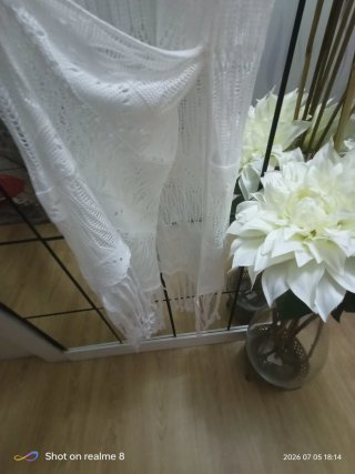 Vestido Ibicenco Blanco Talla Única