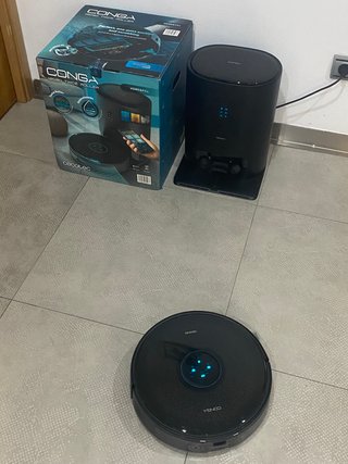 Robot aspirador y friegasuelos CECOTEC Conga 12090