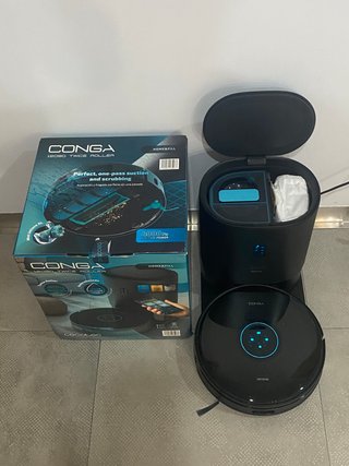 Robot aspirador y friegasuelos CECOTEC Conga 12090