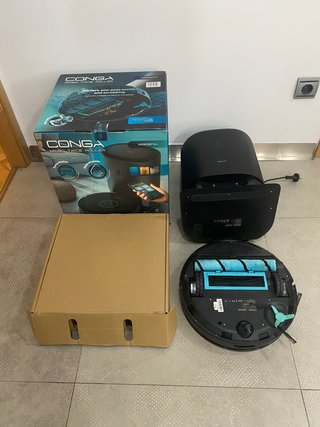 Robot aspirador y friegasuelos CECOTEC Conga 12090