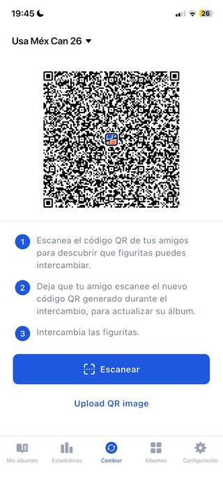 Intercambio Cromos Mundial 2026