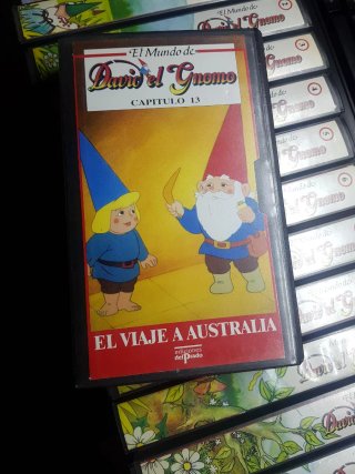 Colección VHS El Mundo de David el Gnomo