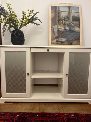 Cómoda Salón Blanca Madera