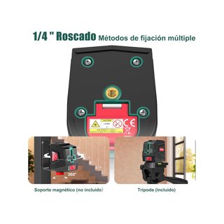 HYCHIKA B0F215BDYQ nivel láser verde 65cm